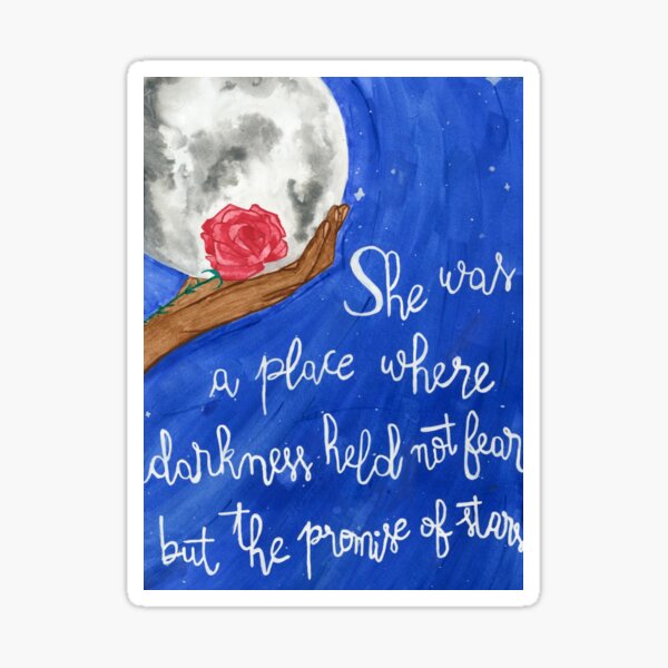 When the Moon Was Ours Sticker