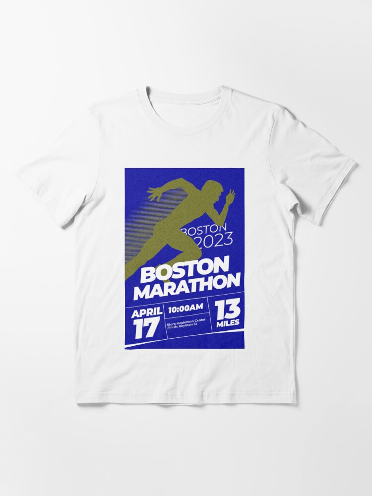 Boston Marathon 2023 Essential T-Shirt for Sale by SportsClassics