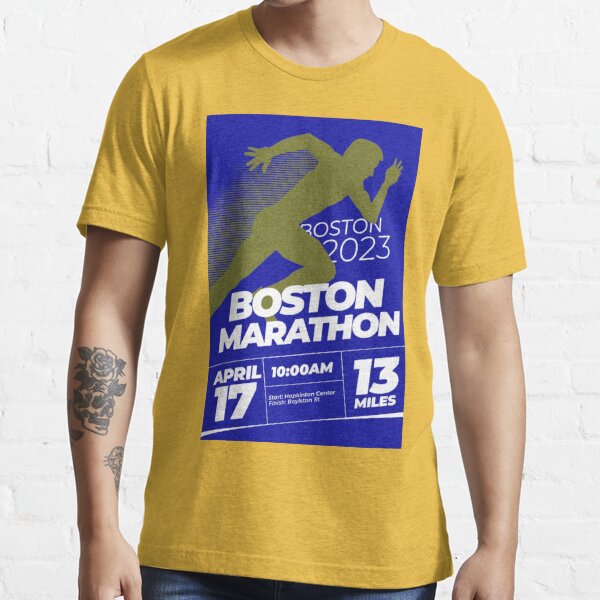 Boston Marathon 2023 Essential T-Shirt for Sale by SportsClassics