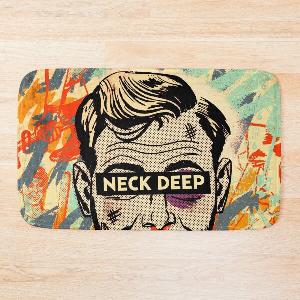 Item preview, neck deep rain in tour 2023 july designed and sold by ulemaBart.