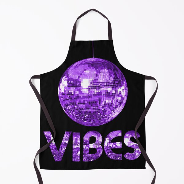 Aperçu de l'œuvre Vibes Discoball violettes des années 70 créée et vendue par Deborah Camp.
