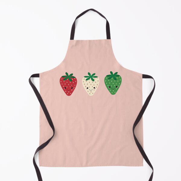 Artikelvorschau, Rote, weiße und grüne Erdbeeren entworfen und verkauft von NoodleBerry Designs.
