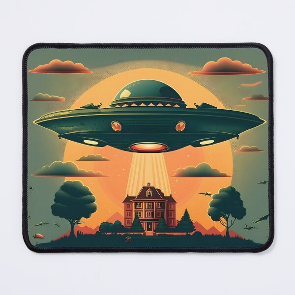 Item preview, UFO Sightings: A Close Encounter with Mysterious Flying Objects designed and sold by RafaelVanti.