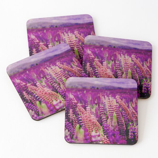 Item preview, Purple and Pink Flower Field designed and sold by Muhashii Mu.