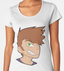 Pokemon Rival Green Women's Premium T-Shirt
