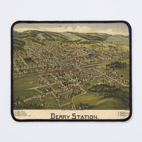Item preview, Derry Station, Pennsylvania (1900) designed and sold by allhistory.