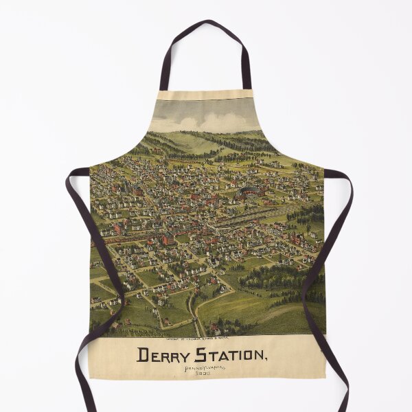 Item preview, Derry Station, Pennsylvania (1900) designed and sold by allhistory.