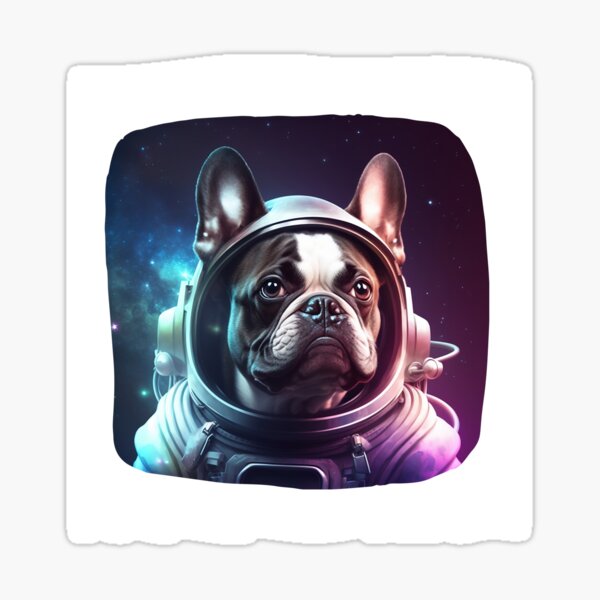 Fashion Astronaut French Bulldog Keychain Space Spaceman Bulldog Car  Keyring Creative Universe Aviation Puppy Bag Pendant Gift