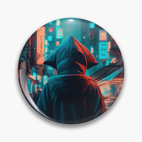 Item preview, Cyberpunk Dystopia: Futuristic Art Print designed and sold by Lina Khaled.