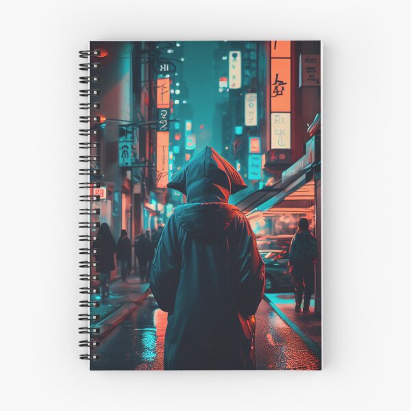 Item preview, Cyberpunk Dystopia: Futuristic Art Print designed and sold by Lina Khaled.