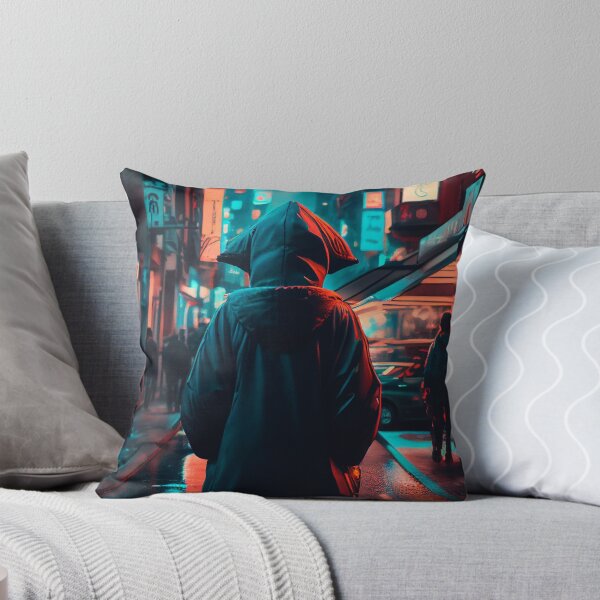 Item preview, Cyberpunk Dystopia: Futuristic Art Print designed and sold by Lina Khaled.