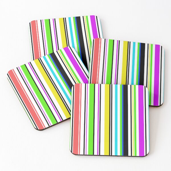 Item preview, various colorful stripe pattern cell phone case designed and sold by Shadow3561.