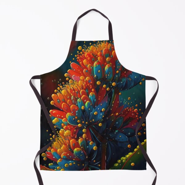 Item preview, Pointillism style bubbles and flowers designed and sold by RK - Shop.