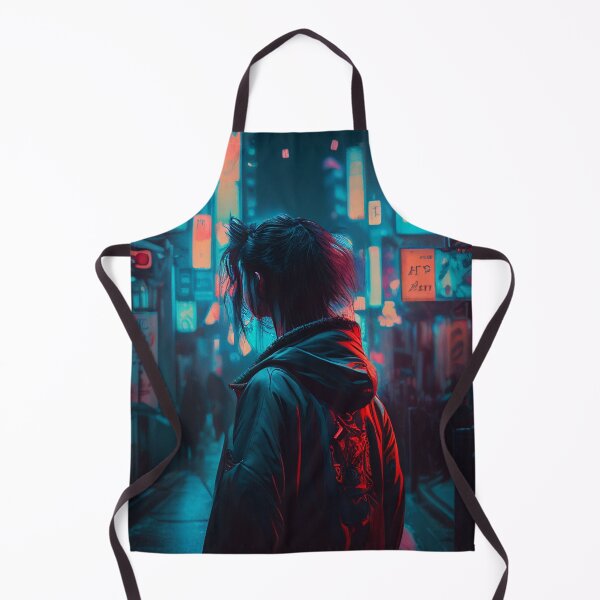 Item preview, Cyberpunk Dystopia: Futuristic Art Print designed and sold by Lina Khaled.