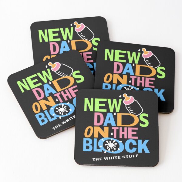 Item preview, Vintage Pop New Dads On The Block - Funny Fatherhood       designed and sold by MomAndDotShop.