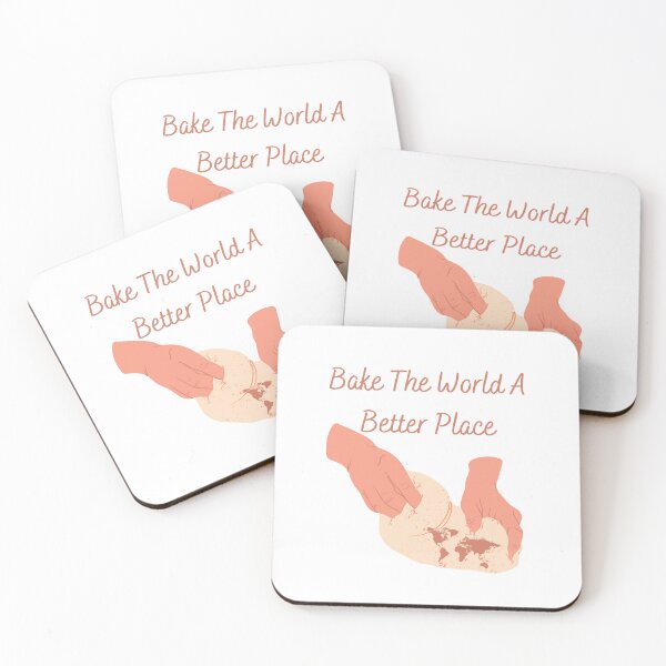 Item preview, Bake The World A Better Place, cool design for bakers designed and sold by Sun Rise.