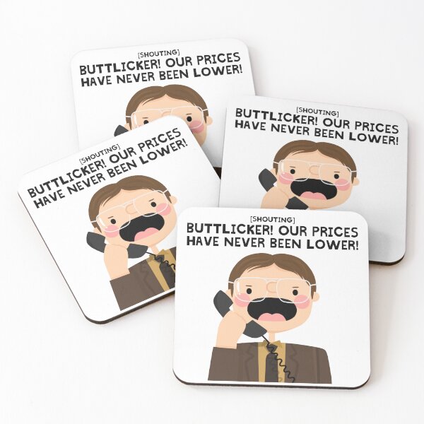 Item preview, The Office Dwight Buttlicker designed and sold by cutermelon.
