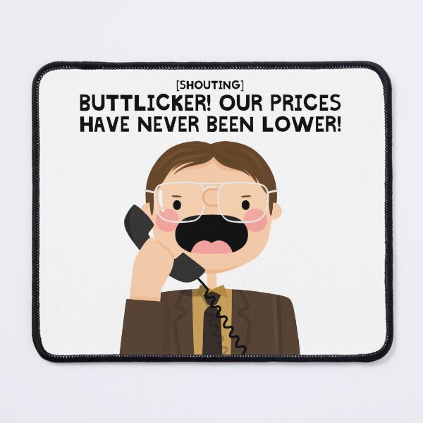 Item preview, The Office Dwight Buttlicker designed and sold by cutermelon.