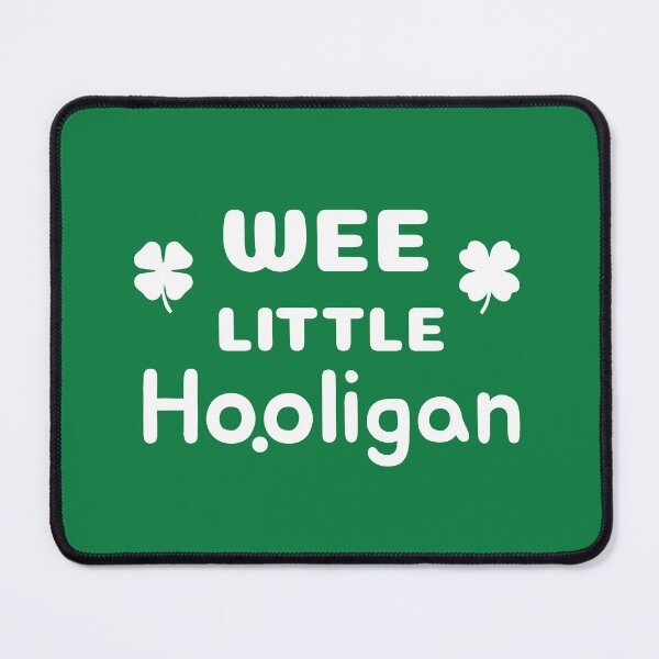 Item preview, Wee Little Holligan White Text designed and sold by bolkibox.