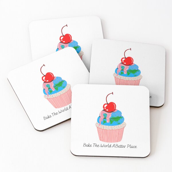 Item preview, Bake The World A Better Place, cool design for bakers designed and sold by Sun Rise.