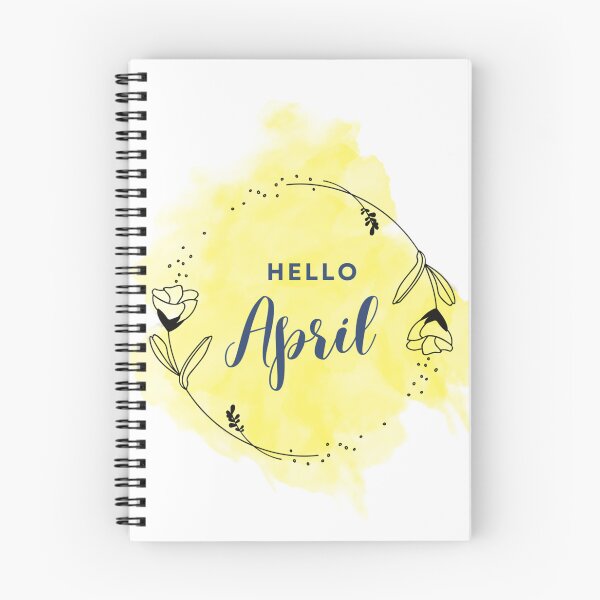 Item preview, Hello April - Watercolour designed and sold by PeachesandPear.