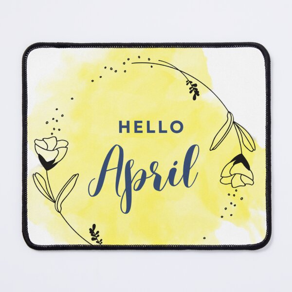 Item preview, Hello April - Watercolour designed and sold by PeachesandPear.