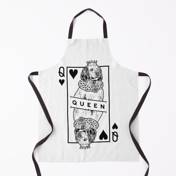 Item preview, Clumber Spaniel Queen Of Hearts Funny Dog Lover Pop Art designed and sold by GrandeDuc.