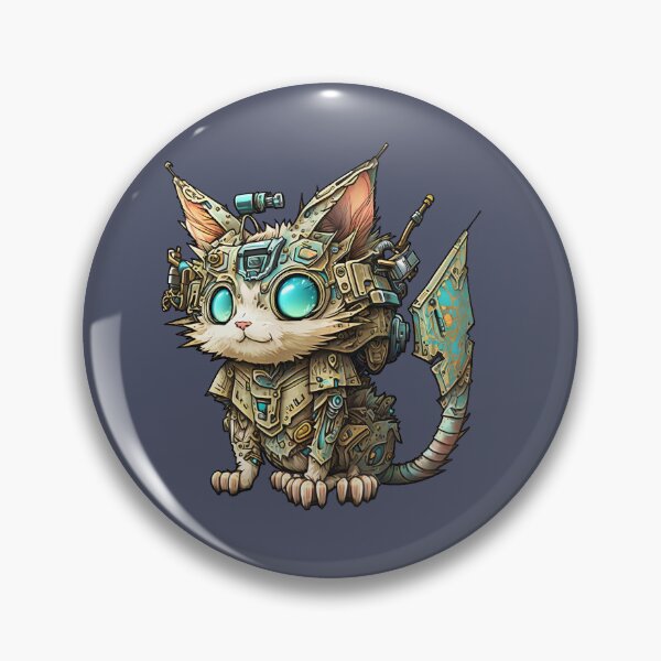 Item preview, Magical Mechanical Meow - Short & Floofy Version designed and sold by DreamsGD.