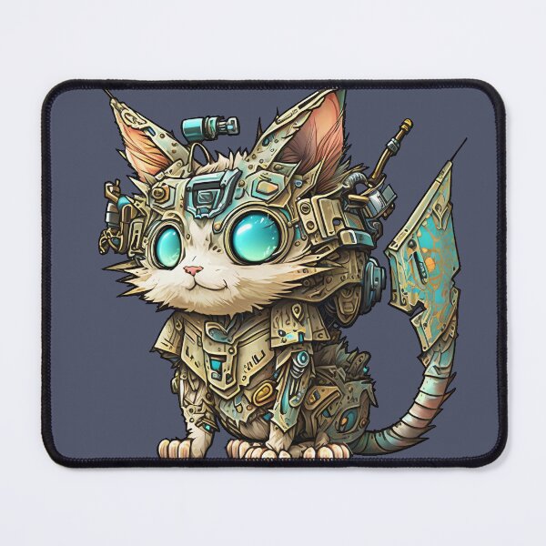 Item preview, Magical Mechanical Meow - Short & Floofy Version designed and sold by DreamsGD.