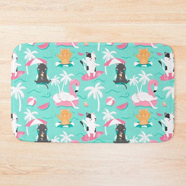 Item preview, Tropical cats designed and sold by Nagore Illustrations.