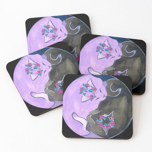 Item preview, Ying Yang Cats designed and sold by Art-by-Denise.
