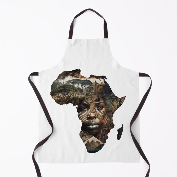 Aperçu de l'œuvre L'art de l'Afrique : Une Fusion D'expression et de Couleur. créée et vendue par BENMBARK.