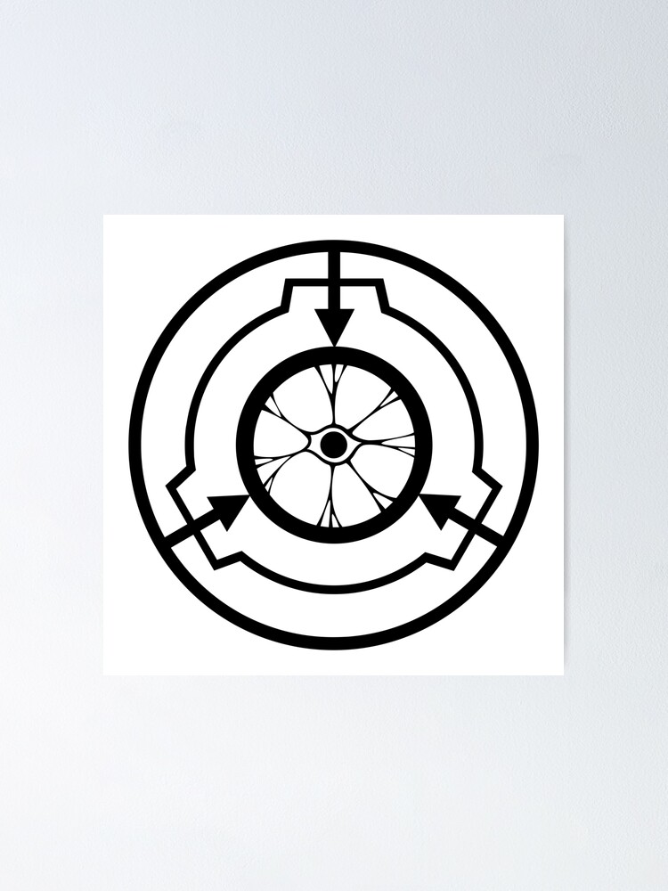 SCP Foundation Logo Poster for Sale by EmthelRackem