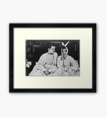 Laurel and Hardy Framed Print