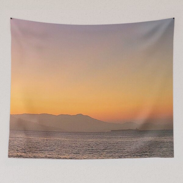Item preview, dusk over water designed and sold by Bethan Rose Studio.