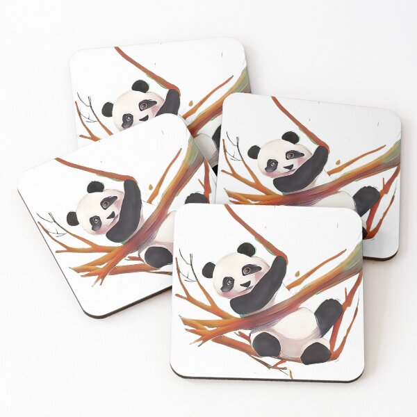 Item preview, CUTE PANDA ON TREE designed and sold by rawat401.