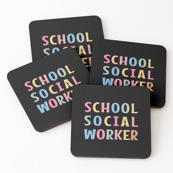Item preview, School Social Worker | MSW LSW LCSW Social Worker | School Social Worker designed and sold by MOONINSPIRATION.