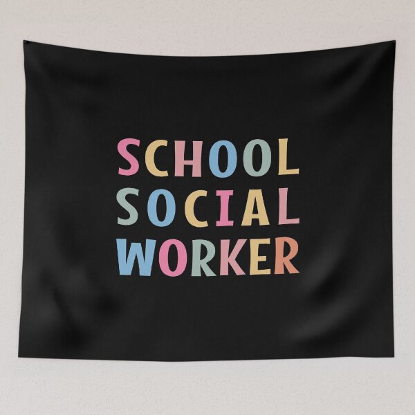 Item preview, School Social Worker | MSW LSW LCSW Social Worker | School Social Worker designed and sold by MOONINSPIRATION.
