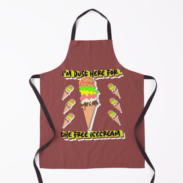 Item preview, im just here for the free ice cream designed and sold by sednalafandy79.