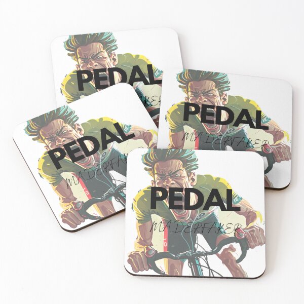 Item preview, PEDAL MADERFAKER Funny Triathlon Black on White Bold, fearless, humorous, motivating, sarcastic, edgy, playful, confident, attention-grabbing, inspirational designed and sold by Triathlongram.