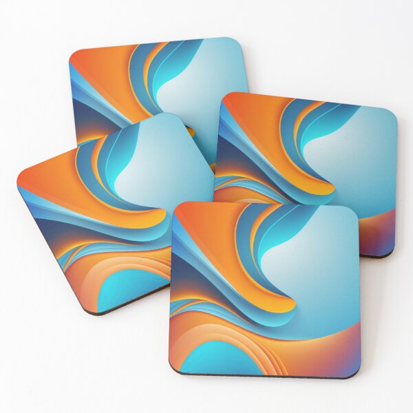 Item preview, Blue and orange colors become one designed and sold by Mar Es.