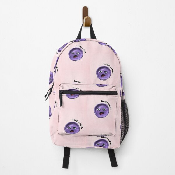 Item preview, Keep Calm Purple Blob Dude, Aesthetic Pink | lilsboobthangs designed and sold by lilsboobthangs.