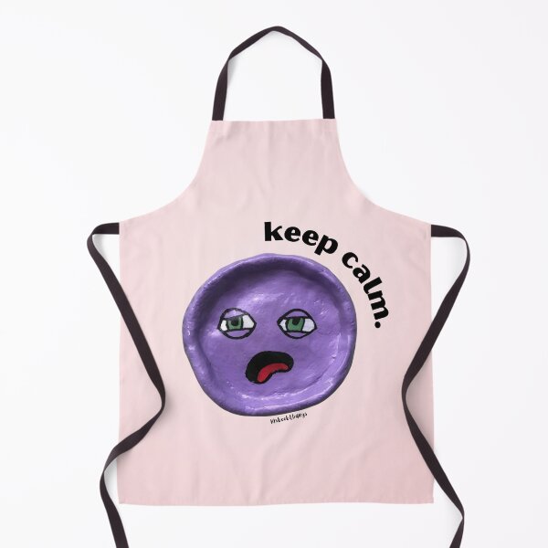 Item preview, Keep Calm Purple Blob Dude, Aesthetic Pink | lilsboobthangs designed and sold by lilsboobthangs.