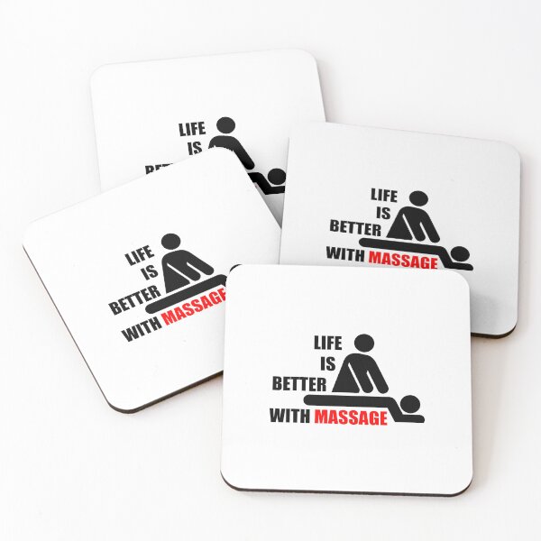 Item preview, Life is better with massage designed and sold by VimuDS.