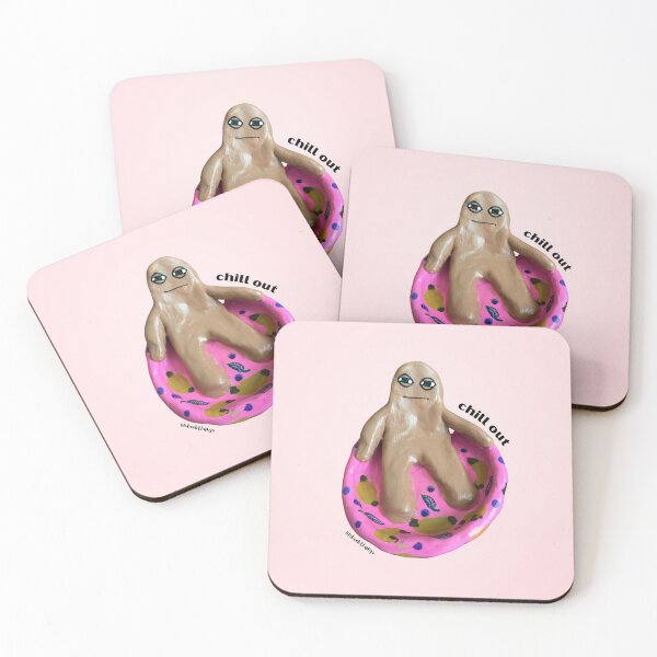 Item preview, Chill out Blob Bro, Aesthetic Pink | lilsboobthangs designed and sold by lilsboobthangs.