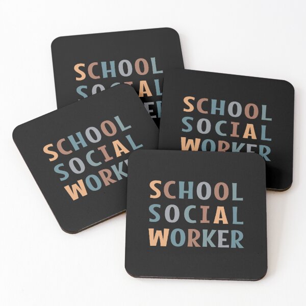Item preview, School Social Worker | MSW LSW LCSW Social Worker | School Social Worker designed and sold by MOONINSPIRATION.