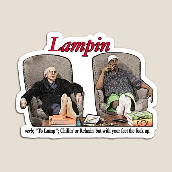 Lampin - Curb Your Enthusiasm Magnet