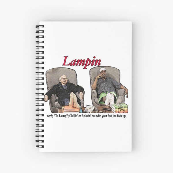 Lampin - Curb Your Enthusiasm Spiral Notebook