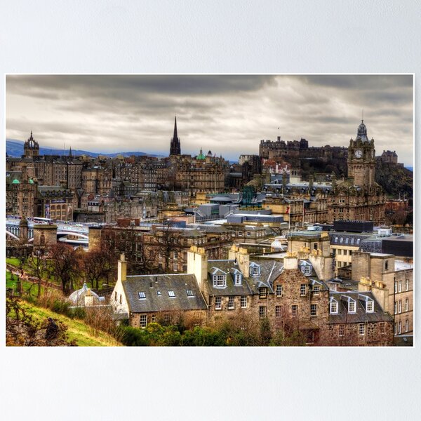 Item preview, Grey Skies over the Old Town designed and sold by tomg.