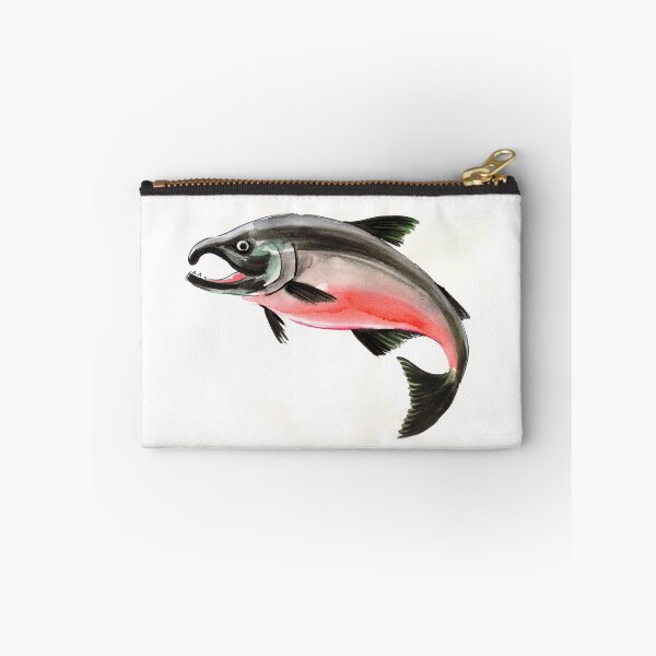 Item preview, Watercolor salmon designed and sold by AlexBlackSea.